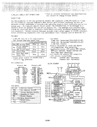 Datasheet TC514400JL manufacturer Toshiba