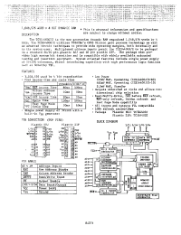 Datasheet TC514400Z-80 manufacturer Toshiba