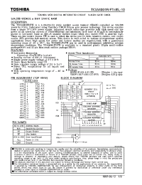 Datasheet TC554001FTI-85L manufacturer Toshiba