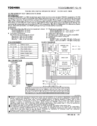 Datasheet TC55V328BFT-12 manufacturer Toshiba