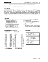 Datasheet TC55VZM216AJJN12 manufacturer Toshiba