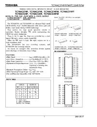 Datasheet TC74AC534P manufacturer Toshiba