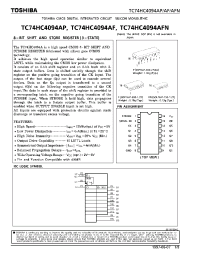 Datasheet TC74HC4094 manufacturer Toshiba