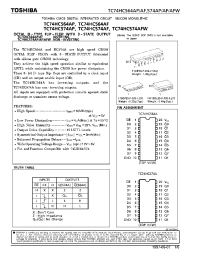 Datasheet TC74HC564 manufacturer Toshiba
