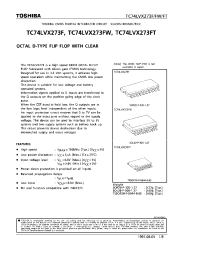 Datasheet TC74LVX237 manufacturer Toshiba