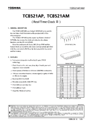 Datasheet TC8521AM manufacturer Toshiba