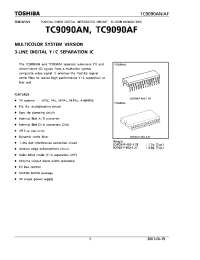 Datasheet TC9090AN manufacturer Toshiba