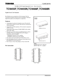 Datasheet TC9455N manufacturer Toshiba