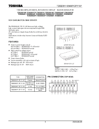 Datasheet TD62081CP manufacturer Toshiba