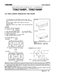 Datasheet TD62164BF manufacturer Toshiba