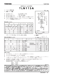 Datasheet TLN115A manufacturer Toshiba