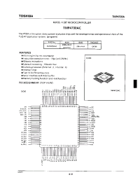 Datasheet TMP4700AC manufacturer Toshiba