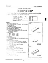 Datasheet TMP47C1260F manufacturer Toshiba