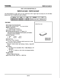 Datasheet TMP47C221A manufacturer Toshiba