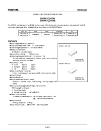 Datasheet TMP47C241VN manufacturer Toshiba