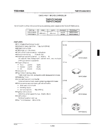 Datasheet TMP47C440 manufacturer Toshiba