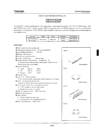 Datasheet TMP47C452 manufacturer Toshiba