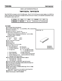 Datasheet TMP47C673 manufacturer Toshiba