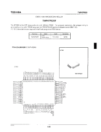 Datasheet TMP47P820F manufacturer Toshiba