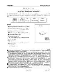 Datasheet TMP86C47 manufacturer Toshiba