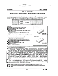 Datasheet TMP87C809N производства Toshiba