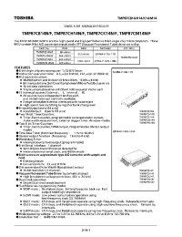Datasheet TMP87C814N/F manufacturer Toshiba