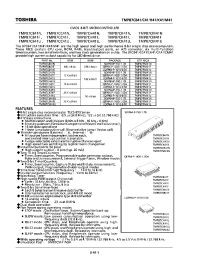 Datasheet TMP87C841N/F/U manufacturer Toshiba