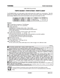 Datasheet TMP87CM38 manufacturer Toshiba