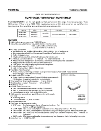 Datasheet TMP87CM64F manufacturer Toshiba