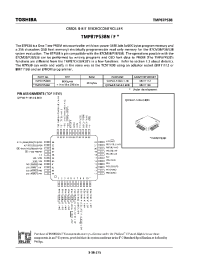 Datasheet TMP87PS38N/F manufacturer Toshiba