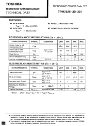 Datasheet TPM2626-30-301 производства Toshiba