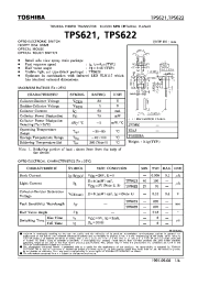 Datasheet TPS621 manufacturer Toshiba