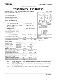 Datasheet TSS10G45S manufacturer Toshiba