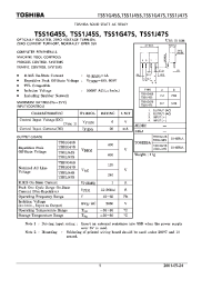 Datasheet TSS1G45S manufacturer Toshiba