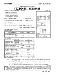 Datasheet TSZ8G48S manufacturer Toshiba