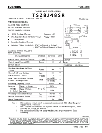 Datasheet TSZ8J48SR manufacturer Toshiba