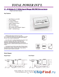 Datasheet MIW2034 manufacturer Total Power