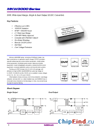 Datasheet MKW3021 manufacturer Total Power