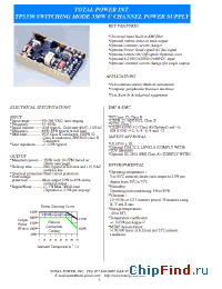 Datasheet TPS350 manufacturer Total Power