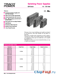 Datasheet ESP75-05S производства Traco