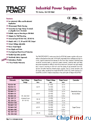 Datasheet TCL024-105 manufacturer Traco
