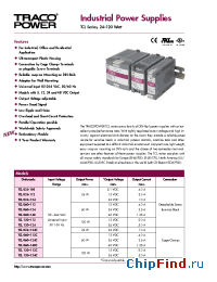 Datasheet TCL120-124C производства Traco