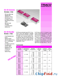 Datasheet TEG0512 manufacturer Traco