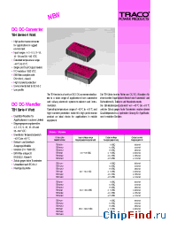 Datasheet TEH2421 manufacturer Traco