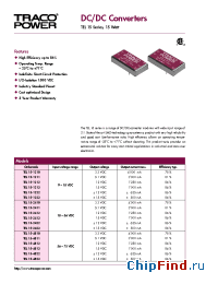 Datasheet TEL15 manufacturer Traco