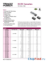 Datasheet TEL2-0510 manufacturer Traco