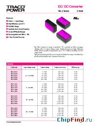 Datasheet TEL3-2423 manufacturer Traco