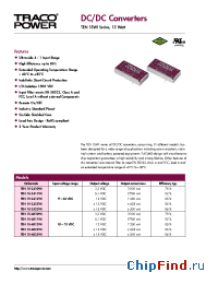 Datasheet TEN15-2422WI manufacturer Traco