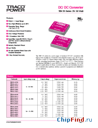 Datasheet TEN25-2413 производства Traco