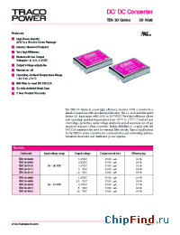 Datasheet TEN30-4810 manufacturer Traco